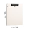 thumbnail image 3 of File Holder Clipboard Thick Plastic Organizer Board | Multi-Color Document Storage Tray | Office Desk Supplies | Durable, Eco-Friendly, Easy-Label Design | 1 Pack | 12.6x9.25in | Sturdy Filing Folder, 3 of 6