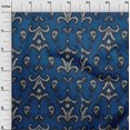 thumbnail image 2 of oneOone Silk Tabby Fabric Paisley & Floral Ikat Printed Craft Fabric BTY 42 Inch Wide, 2 of 4