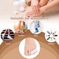 thumbnail image 4 of Ruiboury 6pcs Silica Gel Little Toe Cushions For Toe Straightening Improve Foot Health Portable Toe Separator 1Set, 4 of 6