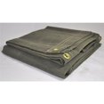 thumbnail image 1 of 12 x 24 ft. Heavy Duty Canvas Tarp, Olive, 1 of 1