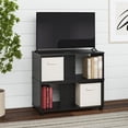 thumbnail image 3 of Mainstays Expandable Side by Side or Stacking TV Stand for TVs up to 70 inches, Black Oak, 3 of 8