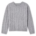 thumbnail image 1 of George Girls' Cable Knit Sweater, 1 of 2