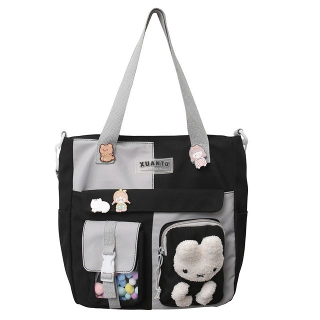 School Bag for Girls Primary School Student Backpack High School Student Large Capacity Backpack School Bag Two Pieces Backpack