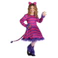 thumbnail image 2 of Girl's Mischievous Cheshire Cat Costume, 2 of 8
