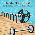 thumbnail image 4 of Solar Pool Cover Roller Kit for Pools 10ft to 24ft, 4 of 5