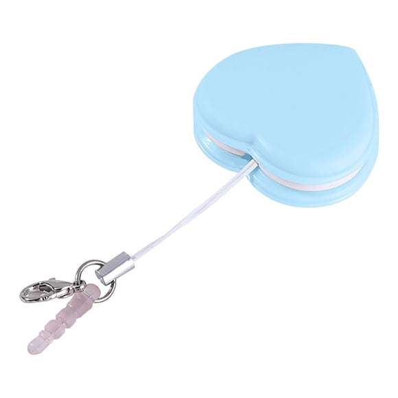 XYAIYT Portable Mobile Phone Screen Eyeglass Camera Lens Cleaning Tool Cute Heart Shaped Macaron Design Washable Reusable with Bracelet Hook for Smartphones Tablets Computers Glasses