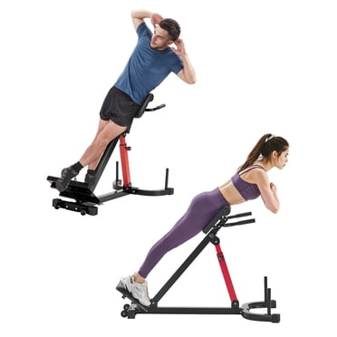 VEVOR Rallonge de Dossier de Chaise Romaine Banc Hyperextension Multifonction Réglable Gym