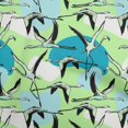 thumbnail image 1 of oneOone Rayon Lime Green Fabric Flamingo Craft Projects Decor Fabric Printed By The Yard 56 Inch Wide, 1 of 5