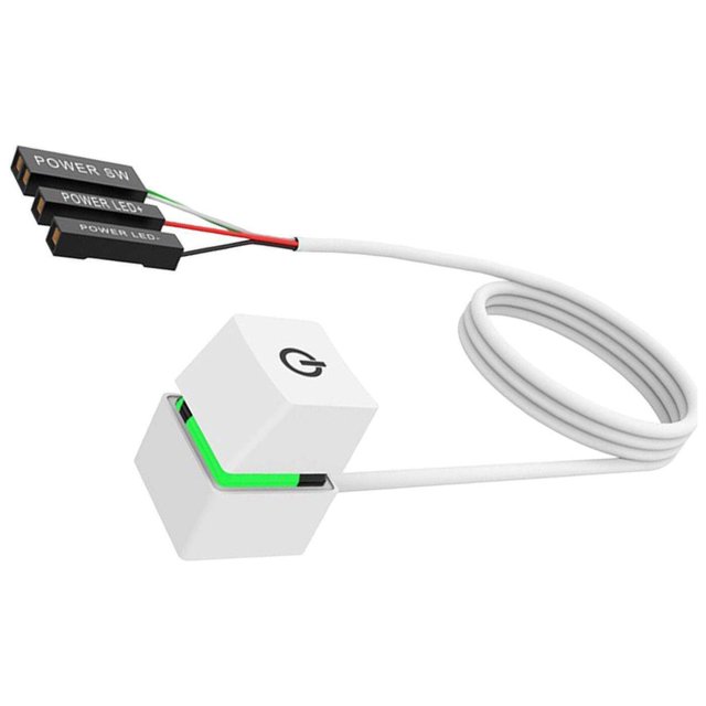 facefd Remote Switches with Cables PC Motherboard Power Button for Desktop Computer F