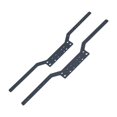 thumbnail image 3 of Yinanstore 2 Pieces RC Chassis Frame Rails for MN98 MN99S Parts 1:12 Scale RC Car Hobby black, 3 of 8