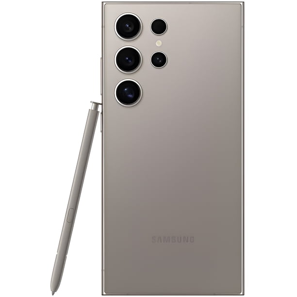 Restored Samsung Galaxy S24 Ultra 5G - 256GB – Titanium Gray