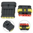 thumbnail image 2 of Electrical Waterproof Connector 1 2 3 4 5 6 Pin Way Superseal Car Boat Kit Clip, 2 of 6