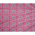thumbnail image 4 of oneOone Polyester Lycra Fabric Floral Block Print Fabric By Yard 56 Inch Wide, 4 of 4