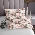 thumbnail image 3 of Erosebridal Pink Bow Tie Coverlet Set Queen, Initial R Letter Bedding Set, Kawaii Catoon Decor, 3pcs, 3 of 5