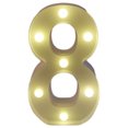 thumbnail image 1 of TopLLC Light Up Letters , LED Letters Lights Sign Alphabet And Number Big Lights Letter For Party Birthday Bar Battery Powered Christmas Decor Letter Lights on Clearance, 1 of 2
