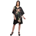 thumbnail image 3 of Moomaya Printed Bikini Cutwork Lace Caftan Kaftan Dresses For Women Plus Size, 3 of 4