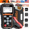 thumbnail image 1 of FOXWELL BT705 12V 100-2000CCA Battery Diagnostic Tester Cranking Charing Test, Car Battery Tester Load Charging System Analyzer Tool, 1 of 9