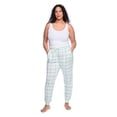 thumbnail image 2 of George Women's Plus Peached Sleep Jogger, 2 of 6