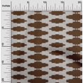 thumbnail image 1 of oneOone Georgette Viscose Fabric Plus Sign Kasuri Printed Craft Fabric BTY 42 Inch Wide, 1 of 4
