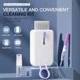 thumbnail image 4 of maskred ABS Headphone Cleaning Brush With Storage Box For Safe And Effective Cleaning Effectively Clean violet, 4 of 6