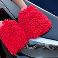 thumbnail image 4 of Blueek Chenille Car Wash Mitts - Double Sided Cleaning Gloves for Cars, Safe & Soft, Strong Water Absorption, Multi-Color Options, 4 of 6