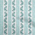 thumbnail image 1 of oneOone Georgette Viscose Dusty Teal Green Fabric Block Craft Projects Decor Fabric Printed By The Yard 42 Inch Wide, 1 of 5
