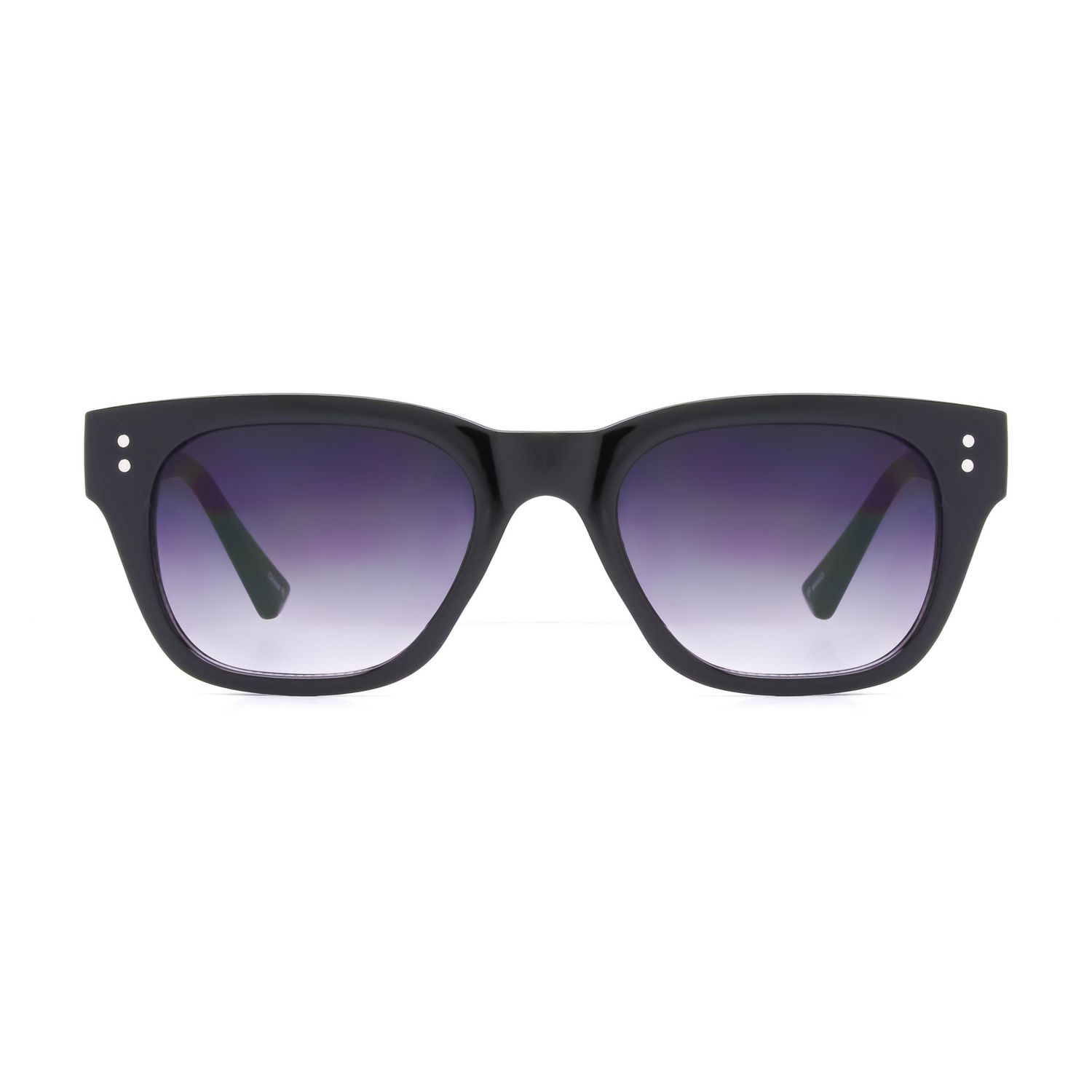 Time & Tru Black Square Sunglasses