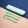 thumbnail image 4 of Kitchen Tableware Reusable Spoon Cutlery Fork Children'S Adult Portable Lunch Box Cutlery Set For Travel Picnic Camping Or Daily Use At School, Kitchen Tableware, 4 of 9