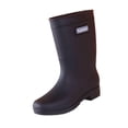 thumbnail image 3 of Milaget Bottes de Pluie pour Femmes Imperméables Mi-Mollet Bottes de Pluie pour Extérieur Voyage Randonnée Noir Taille EU 38, 3 of 9