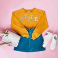 thumbnail image 4 of Binwennn Letter Patch Set Of Pearl Rhinestone Shiny Pearl Letter Patch Clothes Applique Imitation Pearl Letter Patch (Colorful) DIY Letter Sticker Big Sister Stickers Stickers School Chicken Stickers, 4 of 8