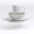 thumbnail image 3 of Gibson Home Noble Court 30 Piece Dinnerware Set, Service for 6, White, Fine Ceramic, 3 of 5