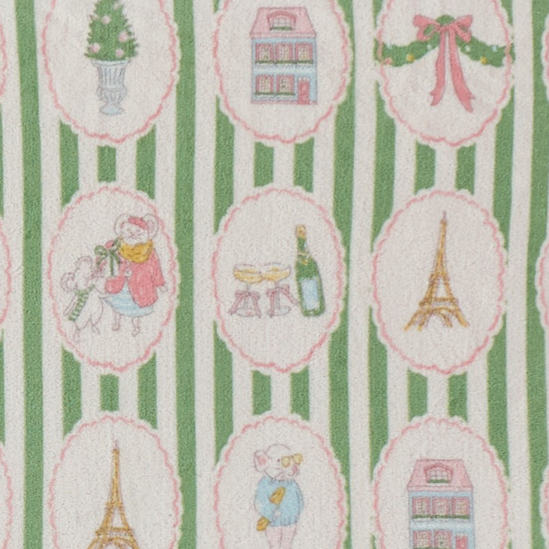 Jeté en peluche Holiday Time Timbres, 50 po x 60 po