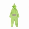 thumbnail image 4 of Teletubbies One Piece Pajamas Women's Homewear Men's And Women's Thickened Coral Fleece(4 sets, red*1, yellow*1, purple*1, green*1), 4 of 5