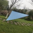 thumbnail image 2 of Labymos 13ft Rain Fly UV Resistant Sun Shade Sail Canopy Waterproof Heavy Duty Triangle 210T, 2 of 8