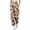 Coffee, variant on Bmisegm Stylish Women's Casual Pants with Halloween Cartoon Print for Everyday Wear Black S