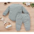 thumbnail image 3 of MesaSe Toddler Baby Boy Girl Fall Clothes Romper Tops Pants Set Outfit, 3 of 6