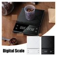 thumbnail image 2 of Coffee Scale, Timer Function, Digital Display, Maximum Weighing 3kg, Accuracy 0.1g Food Kitchen Scale Gram Weight Small Balance ,Easy to Use, 2 of 7