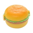 thumbnail image 1 of Lunch Box with Fork Spoon, Leakproof Bento Box for School Picnic, Portable Food Storage Container for Children Breakfast Snacks, Yellow, 1 of 6