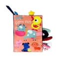 thumbnail image 2 of lionlar Soft Cloth Book Animal Theme Parent-child Interactive Crinkle Book Rattle s Toys Babies New - Cows, 2 of 9