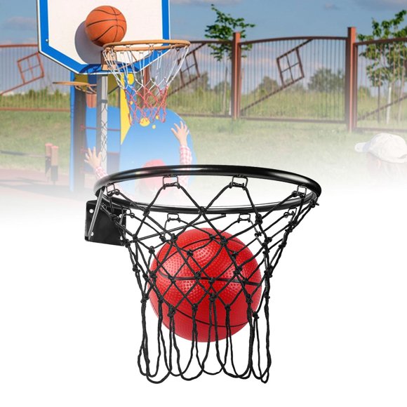 Ethern Panier de Basketball Jouets de Sport Multifonction Installation Facile avec Ballon et Pompe 39 cm
