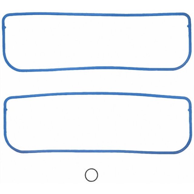 Fel-Pro Gaskets Valve Cover Gasket VS 50442 R OE Replacement; PermaDry Molded Rubber Gaskets Included; Without Grommets
