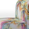 thumbnail image 4 of Designart "Pop Art Palm Trees III" Multi-Color Floral Upholstered Accent Chair - Traditional Arm Chair For Living Room, 4 of 7