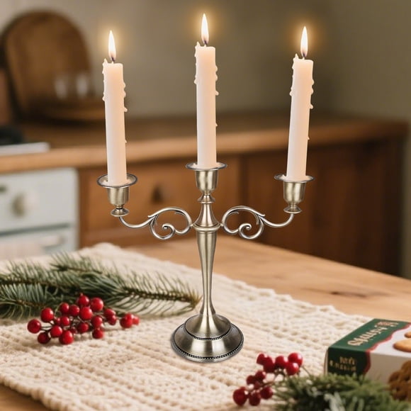 TNDBKQWR Decor for Coffee Table Candle Stand Holder, Candle Stand Holder Candelabra Centerpiece, Dining Table Centerpiece Decor(1PCS)