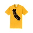 thumbnail image 1 of Gravity TradIng T-Shirt à Manches Courtes Cali - Or Vif - Logo Noir - TG, 1 of 1