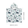 thumbnail image 4 of Birdeem Serviette de Plage à Capuchon pour Enfants, Serviette de Plage de Changement, Natation, Portable, 4 of 12