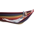 thumbnail image 2 of Hamac Double de Style Brésilien de Luxe - Couleurs Chaudes, 2 of 5