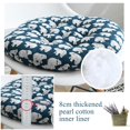 thumbnail image 4 of Coussin de Siège Rond Style Rustique 15.8”x15.8” pour Canapé, Chaise, Baie Vitrée, Jardin, Maison, Cuisine, Bureau, 4 of 5