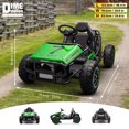 thumbnail image 3 of VOLTZ TOYS 24V Electric Ride-On Kart for Kids, Shock Suspension, Metal Frame, LED Lights, Off-Road Style, 3 of 6