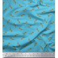 thumbnail image 1 of Soimoi Silk Fabric Circle & Lizard Reptile Printed Craft Fabric by The Yard 42 Inch Wide, 1 of 3