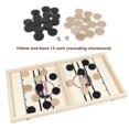 thumbnail image 2 of Lutabuo 30pcs Wooden Chess Pieces Draughts Checkers Backgammon Pieces for Kid Board Game, 2 of 9